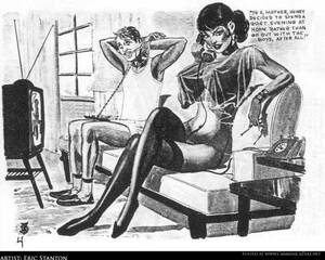 1950s Porn Cartoon - 1950s Cartoon Femdom | BDSM Fetish
