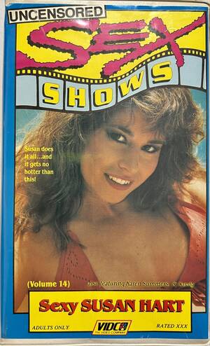 80s Vhs - Uncensored Sex Shows Sexy Susan Hart 80'S Adult XXX VHS - Vintage Magazines  16