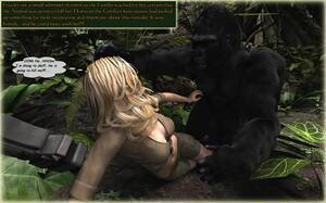 3d Gorilla Animal Porn - Darksoul3D - Gorillas In the Mist | XXXComics.Org