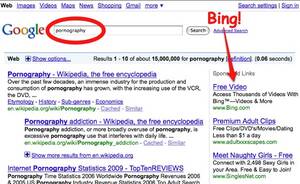 Bing Pornography - Bing Loves The Porn Hounds (Updated) | TechCrunch