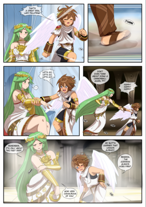 icarus cartoon sex - Rule34 - If it exists, there is porn of it / inusen, palutena, pit / 2203982