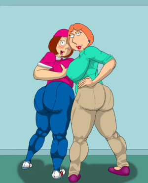Lois Family.guy.porn Big Ass - Rule34 - If it exists, there is porn of it / lois griffin, meg griffin /  6916823