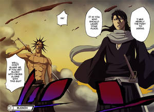 Gay Bleach Porn Kenpachi - Signature. -Size:A good size, not too big. -Any text ?:Byakuya:You look  totally gay for fighting shirtless just becuase you have a 6 pack. Kenpachi :wtf?