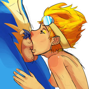 Mlp Spitfire Porn - Spitfire Down on Soarin by Polyle