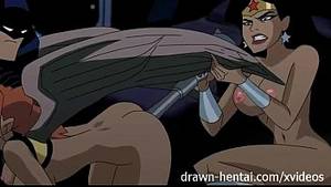 hentai justice league - Justice League Hentai - Two chicks for Batman dick