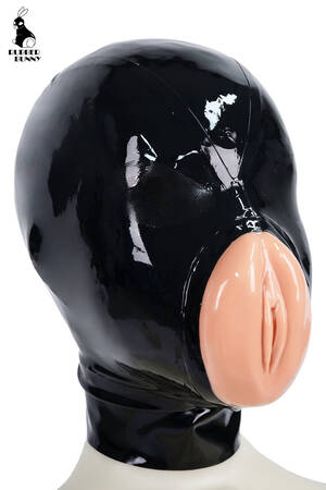 latex pussy face mask - Dreammask Rubberbunny RBPM01 Pussy Latex Mask