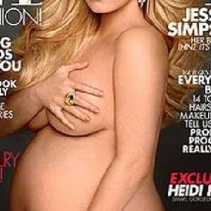 Jessica Simpson Boobs Porn - Jessica Simpson's pregnant magazine cover banned in some Tucson stores