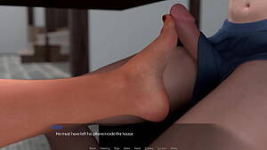 foot teasing under table cock - Footjob under table, porn tube - video.aPornStories.com