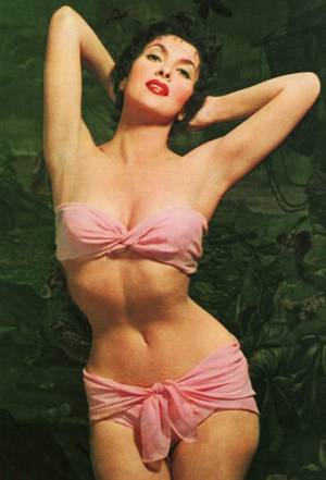 Italian Bikini Sex - Gina Lollobrigida c. 1950's