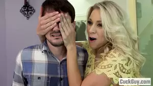 hubby clean up - Katie Morgan's Husband Cleans Up the Cum | xHamster