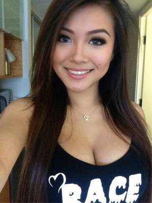 brown hair asian porn - Asian Juicy Kitty | Asian Porn Photo - Young asian goddess, king size boobs