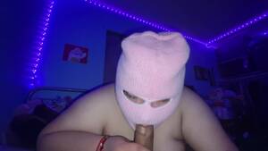 Latina Mask Porn - Latina Sloppy Deepthroat in Ski Mask - Pornhub.com
