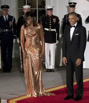 Michelle Obama Lesbian - We Need to Talk About Michelle Obama's Versace Slay