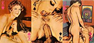 1960s orgy - (1960s), 52 VERY Hardcore Color Cards + 2 Jokers. Original Unmarked Box.  MINT. Great underground deck with lots of extremely explicit images of  fucking and ...