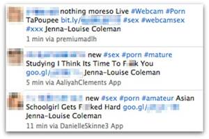 Jenna Louise Coleman Hardcore Porn - New Dr Who girl Jenna-Louise Coleman's name exploited by Twitter sex video  scammers â€¢ Graham Cluley