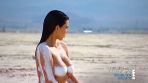 kim kardashian naked beach - Kim Kardashian Naked In The Deseret \
