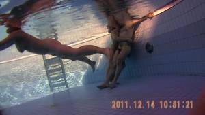 girl masturbating spy cam underwater - 