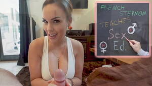 French Sex Ed Porn - FRENCH STEPMOM TEACHES SEX ED - PART 1 - PREVIEW - ImMeganLive x WCA  Productions Kyle Balls - XVIDEOS.COM