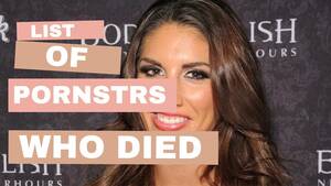 Dead Black Porn Stars Names - Famous Pornstars Who Passed Away (2016 â€“ 2023) - YouTube