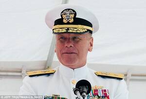 Admiral Porn - Admiral fired after watching hours and hours of porn on government computer  | Daily Mail Online