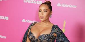Adrienne Bailon Real Porn - Adrienne Bailon Talks About Getting Breast Implants At Age 19