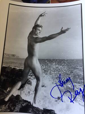 Gay Porn Legend - Gay porn legend Johnny Rey's autographed publicity photo at Amazon's  Entertainment Collectibles Store