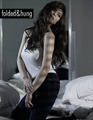 Angel Locsin Sex - Angel Locsin on the Folded and Hung 2013 Denim Campaign