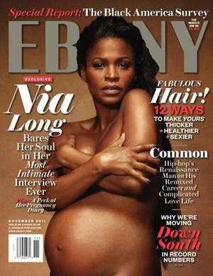 Fake Interracial Porn Magazine Covers - Nia Long Nude Maternity Â· Ebony Magazine CoverMagazine ...