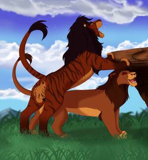 lion anal sex - Rule 34 - 2018 anal anal sex animal genitalia anus backsack balls big balls  black mane black penis brown fur closed eyes disney duo fan character  feline feral feral on feral from