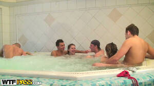 hot tub orgy college - Orgy With College Girls In A Hot Tub | Any Porn
