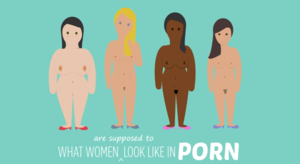 Different Types Of Porn - What Women Look Like In Porn - don't compare yourself to them