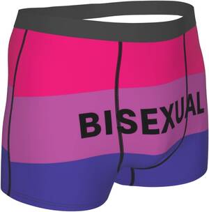 Bisexual Porn Underwear - Amazon.com: DONGFANGZHAN Men'S Boxer Briefs Fashion Bisexual Pride Flag  Symbol Print Breathable Man Classic Underwear Black : Clothing, Shoes &  Jewelry