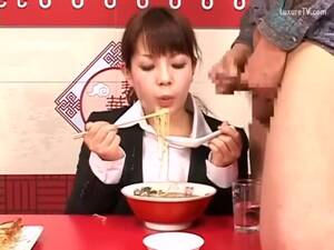 japanese cum food - Japanese food with cum - LuxureTV