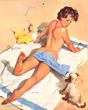 40s Pin Up Porn - 1940s pin up girls nude Retro fuck picture.