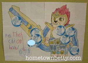 Legends Of Chima Laval And Eris Porn - Picture of TUTORIAL: Legends of Chima Party Game â€“ Pin the Chi on Laval