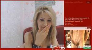 cfnm webcam chat - ... Four hot webcam girls shocked by dudes huge cock CFNM ...