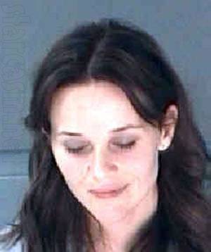 Mudshots Amanda Bryant Porn - Reese Witherspoon mugshot - Arrested for DUI