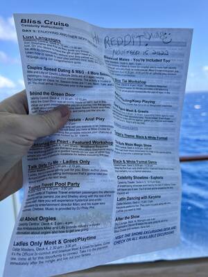 all nudist couples swingers adge - We are on a cruise ship with 3,000 swingers [proof inside]. Ask us  anything! (M40) and (F40) : r/Cruise