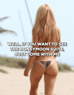 Bikini Beach Porn Caption - Gifs, Sexy Memes Hotwife Caption â„–9099: bootylicious latina in sexy bikini  on the beach