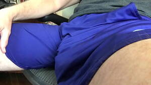 big dick in shorts - Big cock sticking out my shorts - XNXX.COM
