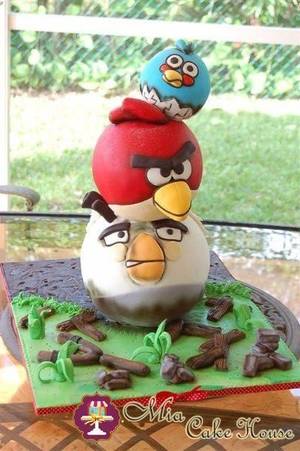 Angry Birds Space Porn - 153 best Angry birds party images on Pinterest | Angry birds cake,  Anniversary cakes and Bird cakes