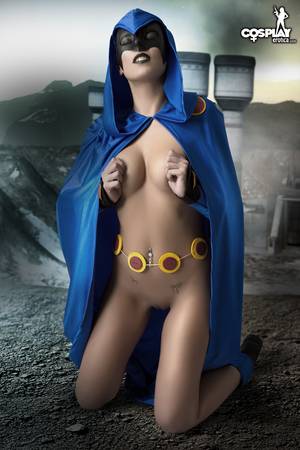 girl erotic cosplay - CosplayErotica - Raven (Teen Titans) nude cosplay