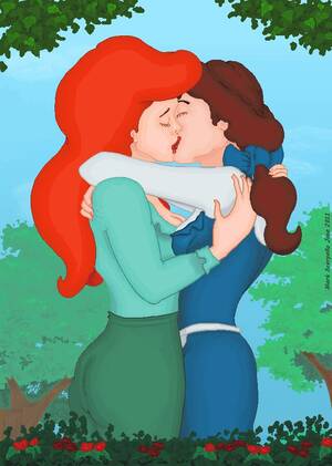 Ariel And Belle Lesbians Comics - Pinterest