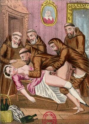 1700s Porn Sexy - Sacrilegious Smut: 18th-Century Erotica of Naughty Nuns and Salacious Monks  (NSFW) - Flashbak