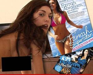 Farrah Abraham Backdoor Mom Porn - Farrah Abraham -- 'Backdoor Teen Mom' Porn Video Krushes Kim Kardashian Sex  Tape