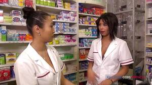 asian pharmacist nude - French brunette Paloma for your pleasure by French Girls At Work | Faphouse