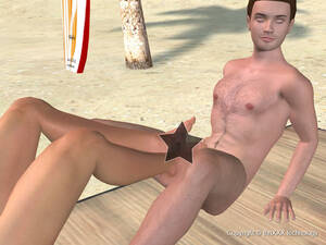 Hot Guy Nude Beach Porn - Super hot guys having sex on the beach. Tags: gay - Picture 13