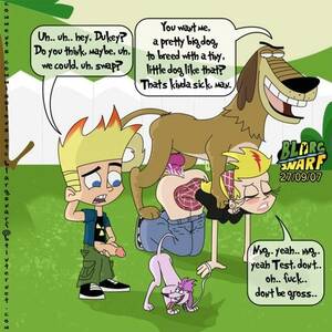 Johnny Test Lesbian Hentai Comics - Dukey and Johnny 's little friend have a play date. â€“ Johnny Test Hentai