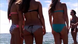 beach girls amateur - Beach Voyeur Chases Gorgeous Amateur Girls In Sexy Bikinis Video at Porn Lib