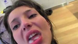 Happy Girlfriend Cum Porn - Happy girlfriend swallows loads of cum - Porn300.com